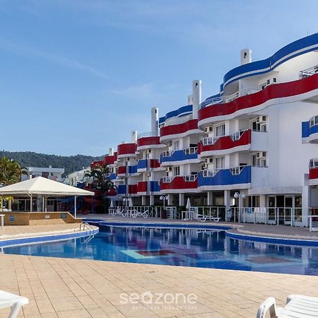 Apto C/ Varanda Em Condominio Pe Na Areia Iho127 Флорианополис Экстерьер фото