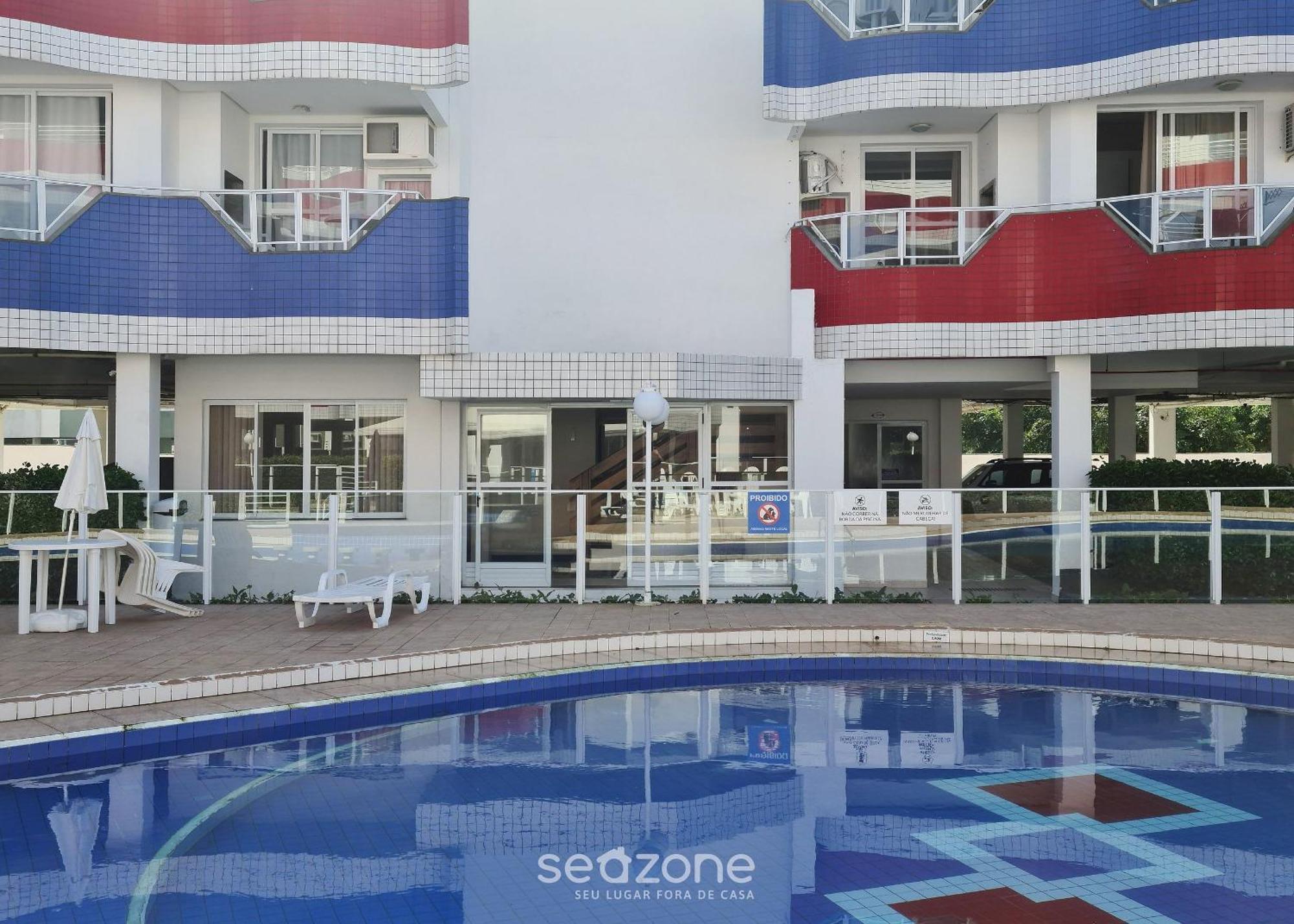 Apto C/ Varanda Em Condominio Pe Na Areia Iho127 Флорианополис Экстерьер фото